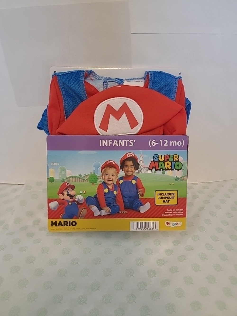 Disguise Super Mario Infant Costume in Red & Blue